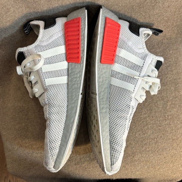 ADIDAS NMD Sz 13 Stretch Knit Upper Boost Midsole Rubber Sole Sneakers - Picture 9 of 14
